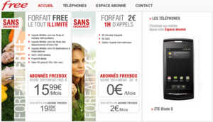 Les inscriptions Free Mobile sont ouvertes, 7 téléphones au lancement
