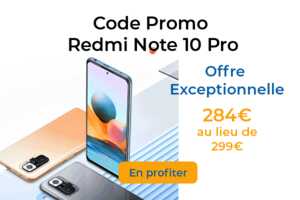 Le tout dernier Xiaomi Redmi Note 10 Pro baisse son prix grâce à un code promo