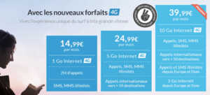 Prixtel lance 3 nouveaux forfaits 4G