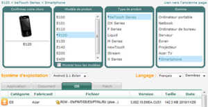 Acer beTouch E120 et E130 : mise à jour Android 2.1 disponible