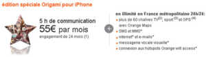 iPhone 4 : tarifs Orange et nouveau forfait Origami