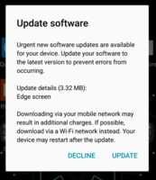 Samsung Galaxy S7 Edge : pas encore sorti, déjà mis à jour !