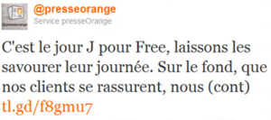 Face à Free Mobile, Orange promet une réplique rapide