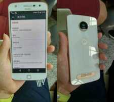 Le Moto Z Play de Lenovo se montre à nouveau, mais en blanc
