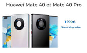 Huawei présente ses smartphones haut de gamme Mate 40 et Mate 40 Pro