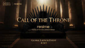 Realme 15 Pro Game of Thrones GOT