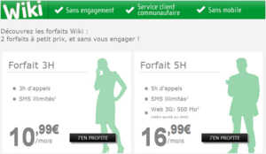 NRJ Mobile lance ses forfaits Wiki sans engagement et sans mobile