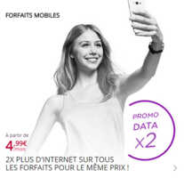 Virgin Mobile double la data sur tous les forfaits