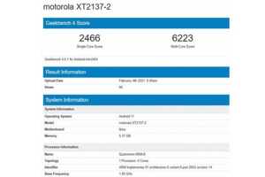 Le Motorola Ibiza aperçu sous Geekbench nous livre quelques détails sur sa fiche technique