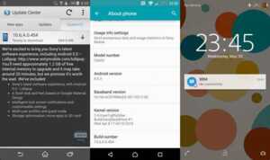 Sony Xperia Z : le déploiement de Lollipop débute enfin