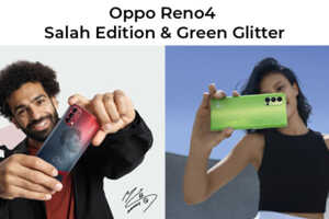 Éditions originales et limitées Oppo Reno4 Mohammed Salah et Reno4 Pro Green Glitter
