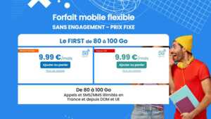 Le forfait mobile 80Go à 9.99€ de YouPrice : une offre à ne pas manquer !