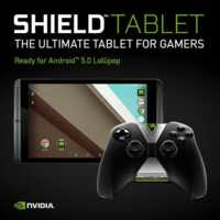 NVIDIA SHIELD Tablet : la mise à jour vers Android 5.0 Lollipop est confirmée 