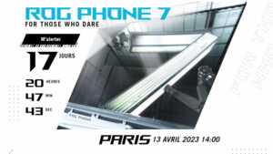 Le smartphone gaming Asus ROG Phone 7 et ses déclinaisons seront annoncés le 13 avril prochain