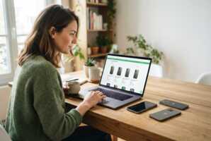 Un parcours client avec des photos pour le reconditionné