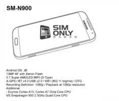 Samsung Galaxy Note 3 : des schémas dévoilent un flash au Xenon et un déclencheur physique