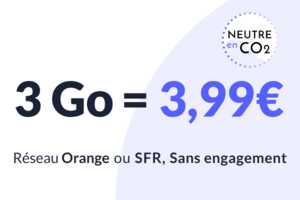 BON PLAN : Le forfait mobile 3Go à moins de 4€ sur Orange ou SFR