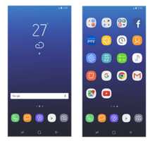 Samsung Galaxy S8 : voici quelques images de son interface utilisateur