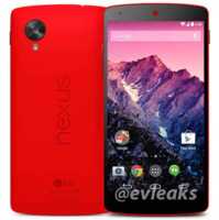 Google Nexus 5 : un visuel presse dévoile sa version rouge