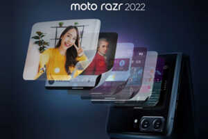 Razr 2022, Motorola montre les capacités d’affichage de l’écran externe du téléphone pliant