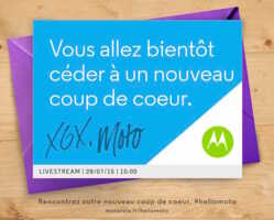 Motorola présentera au moins un Moto le 28 juillet