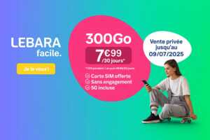 promo vente prive lebara