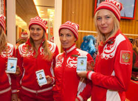 Maria Sharapova plaque Sony pour Samsung 