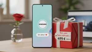 Le Galaxy S25 FE pour la Saint Valentin