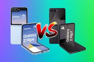 Le Galaxy Z Flip 6 VS Galaxy Z Flip 7