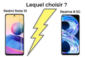 Deux smartphones 5G pas chers : Xiaomi Redmi Note 10 5G contre realme 8 5G