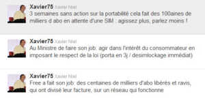 Free Mobile : Xavier Niel s'en prend au Ministre Eric Besson sur les problèmes de portabilité