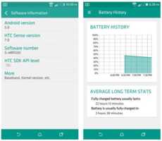 HTC Sense 7 : les premiers screenshots montrent des traces de Material Design
