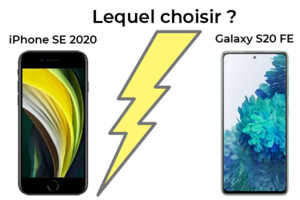 Apple iPhone SE 2020 contre le Samsung Galaxy S20 FE, lequel est le meilleur ?