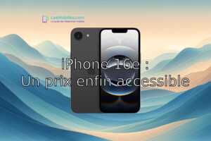 L'iPhone 16e