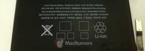 iPad Mini : la batterie supposée fait le tour des interwebs