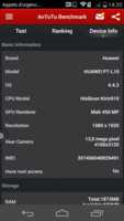 Huawei Ascend P7 : AnTuTu le classe au niveau des haut de gamme de 2013