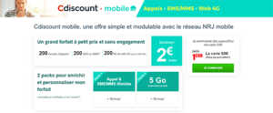 Cdiscount lance une offre mobile à 2 euros pour défier Free Mobile