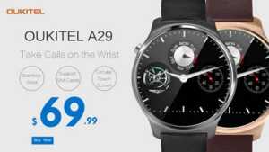 Oukitel A29 : une montre avec port SIM à moins de 100 $