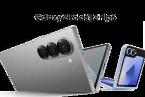 Samsung Galaxy Z Fold6 et Z Flip6