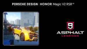 Collaboration Honor X Gameloft pour une version optimisée d’Asphalt9: Legends pour les Magic V2 et RSR Porsche Design