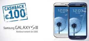 Samsung Galaxy S3 : une offre de remboursement de 100€ fait passer le smartphone à 389€ !