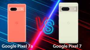 Google Pixel 7a versus Pixel 7 : lequel acheter ?