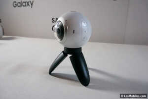 Samsung présente la Gear 360 pour accompagner les Galaxy S7 (MWC 2016)