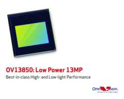 Omnivision renouvelle sa gamme de capteurs et monte en 4K