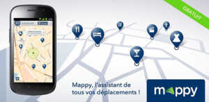 Mappy déploie une nouvelle application pour les smartphones et tablettes Android