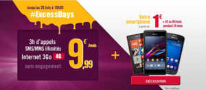 Virgin Mobile relance son opération « Excess Days » avec forfait 4G à 9,99 euros