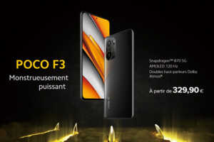 PROMO Xiaomi Poco F3 avec 40€ de remise immédiate