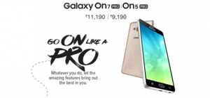 Samsung officialise les versions Pro des Galaxy On5 et On7