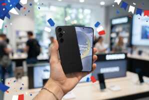 Un Galaxy S25 pendant les French Days