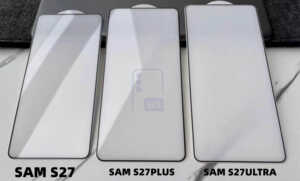 Samsung Galaxy S27 Galaxy S27+ et Galaxy S27 Ultra protection écran leaks Sammyguru